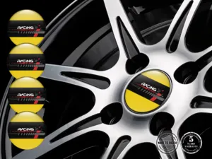 Calcomanías Aros Premium Pegatinas Lujo Autos